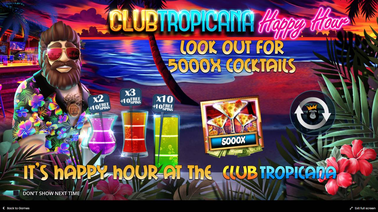Club Tropicana Happy Hour (Pragmatic Play) Image 1